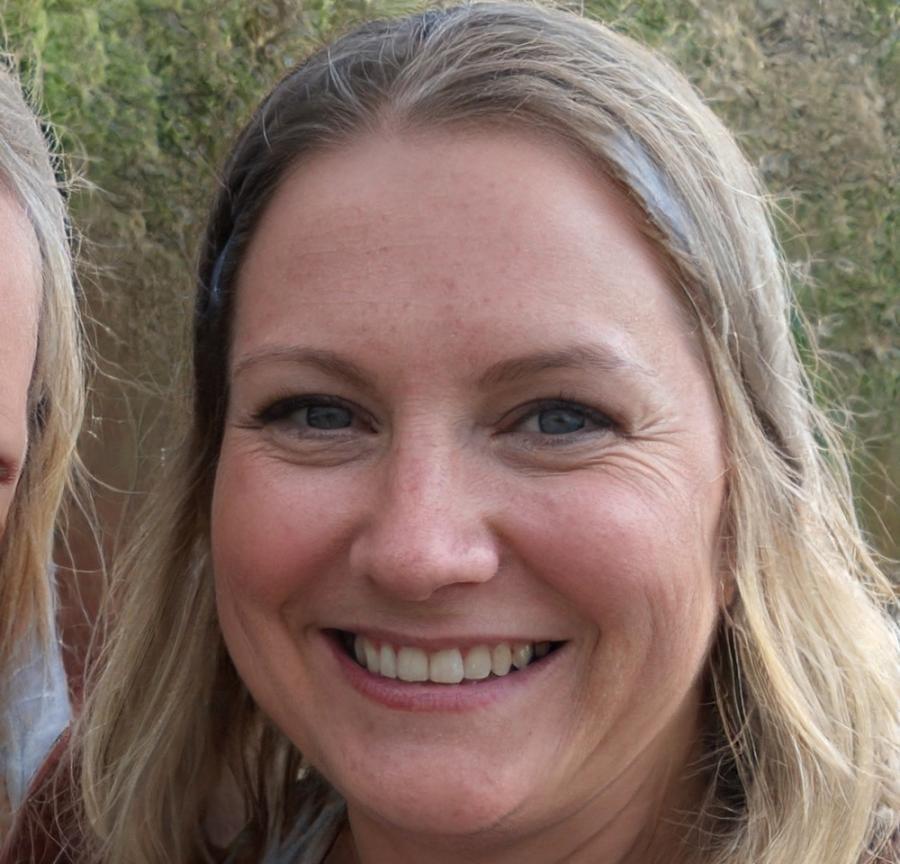 Portrait of Sienna Breckland, budget management course participant